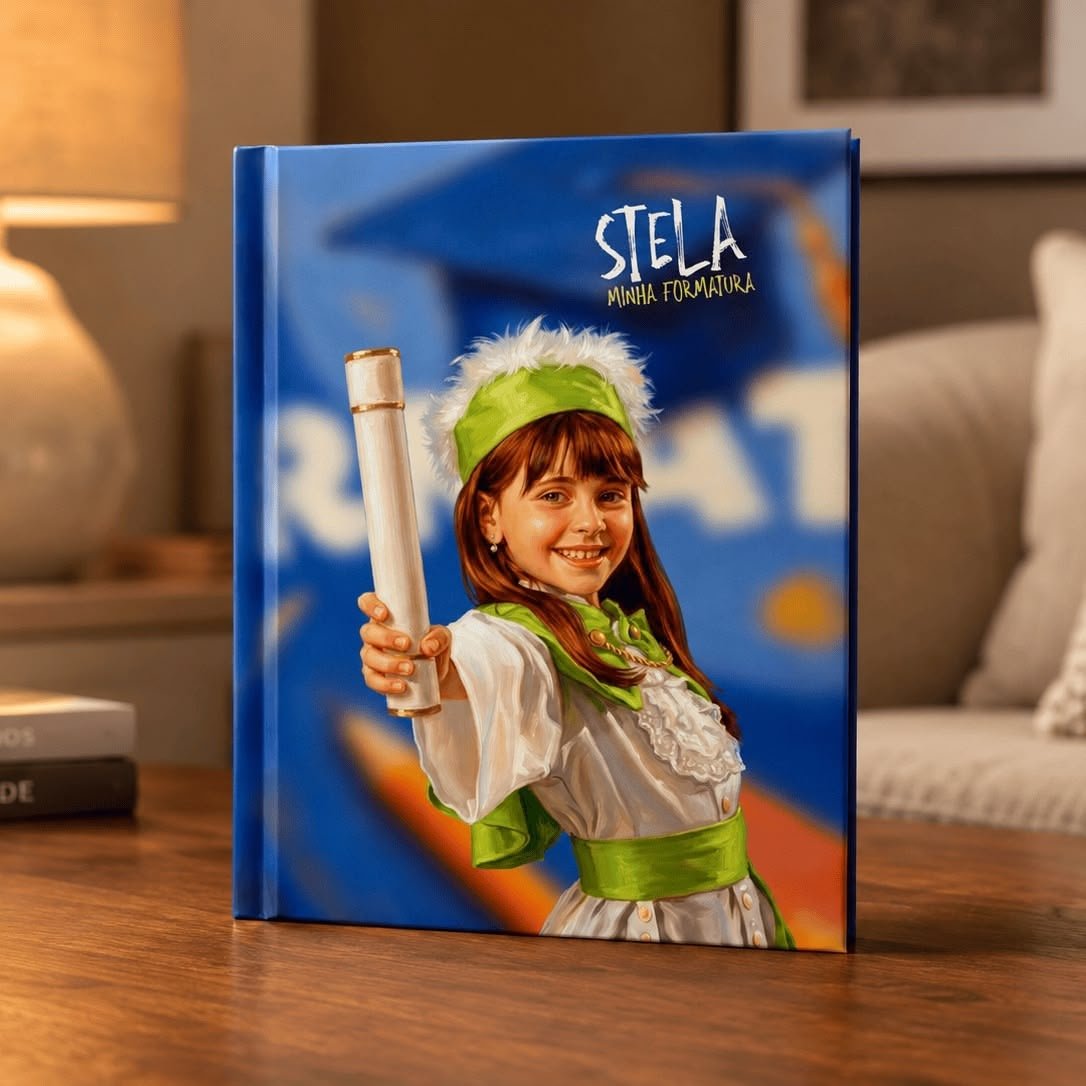 Álbum Revista Tamanho A4 capa dura Essência